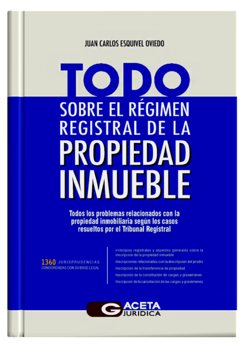 TODO SOBRE EL RÉGIMEN REGISTRAL DE LA P..