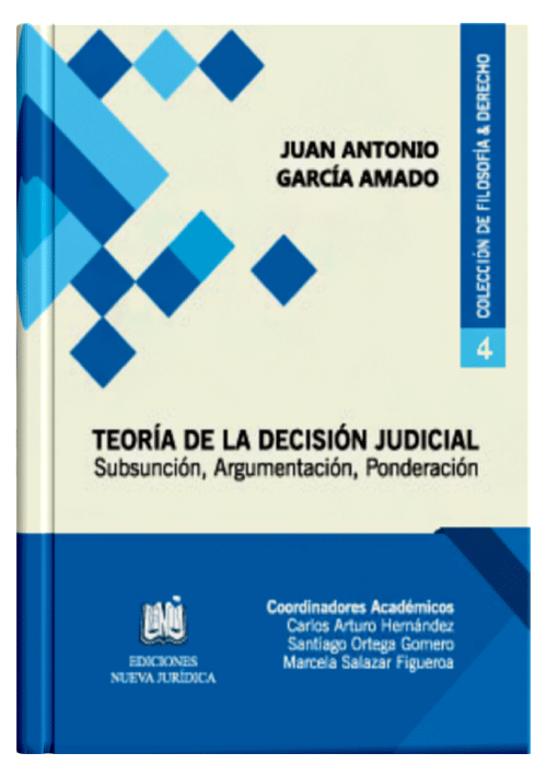 TEORÍA DE LA DECISIÓN JUDICIAL, SUBSUNCION, ARGUMENTACIÓN, PONDERACIÓN (Tomo 4)