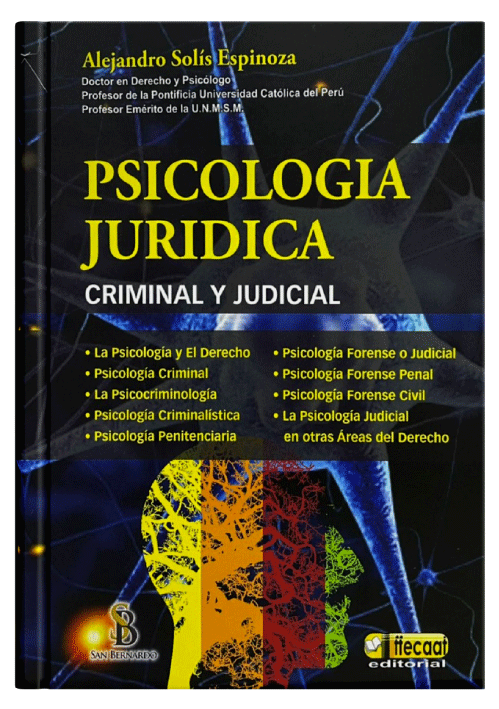 deslealtad Iniciativa Restricción PSICOLOGÍA JURÍDICA – Criminal y Judicial. | Librería Juridica Legales |  Libros de Derecho & Jurídicos