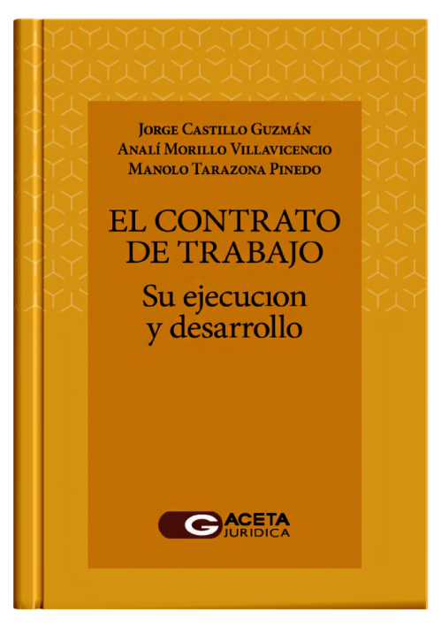 EL CONTRATO DE TRABAJO Su Ejecución y D..