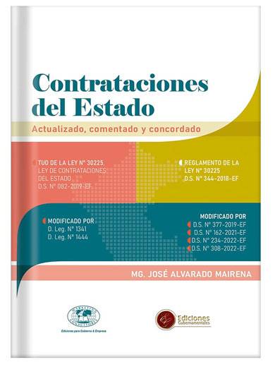 CONTRATACIONES DEL ESTADO - Actualizado, comentado y concordado 2023
