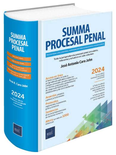 SUMMA PROCESAL PENAL 2024