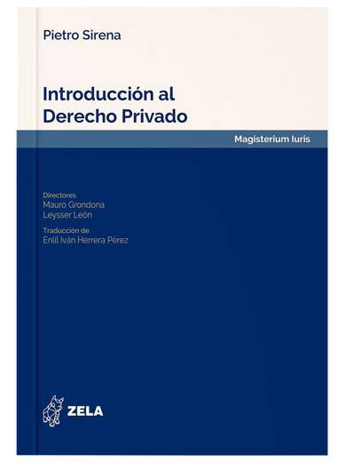 INTRODUCCIÓN AL DERECHO PRIVADO..