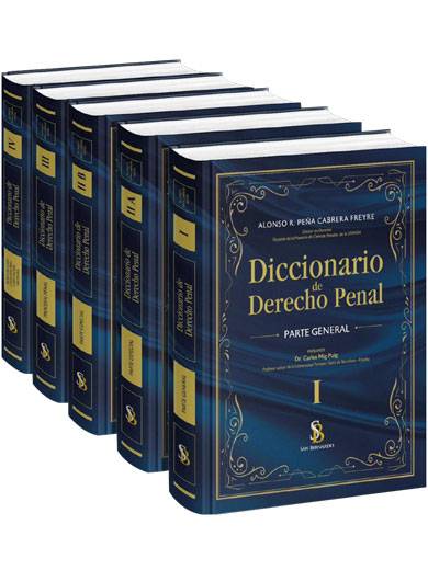 DICCIONARIO DE DERECHO PENAL (PARTE GENERAL)