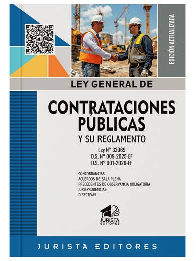 CONTRATACIONES PUBLICAS Y SU REGLAMENTO LEY 32069+ QR 2026