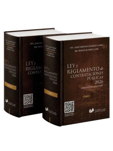 LEY Y REGLAMENTO DE CONTRATACIONES PÚBLICAS 2026 AMPLIAMENTE COMENTADO 2 TOMOS