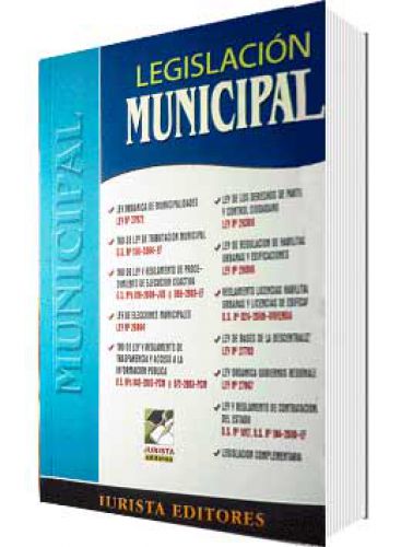 LEGISLACIÓN MUNICIPAL