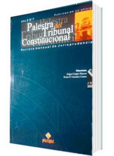 PALESTRA DEL TRIBUNAL CONSTITUCIONAL 7, AÑO 2007 PALESTRA DEL TRIBUNAL CONSTITUCIONAL 7, AÑO 2007