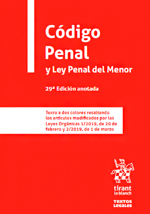 CODIGO PENAL Y LEY PENAL DEL MENOR