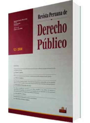 REVISTA PERUANA DE DERECHO PÚBLICO 12