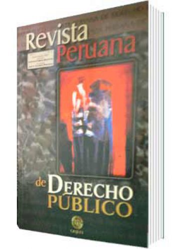 REVISTA PERUANA DE DERECHO PÚBLICO 2 REVISTA PERUANA DE DERECHO PÚBLICO 2