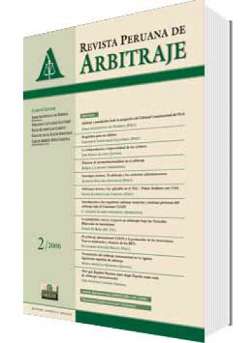 REVISTA PERUANA DE ARBITRAJE 2 REVISTA PERUANA DE ARBITRAJE 2