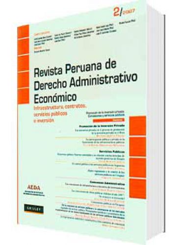 REVISTA PERUANA DE DERECHO ADMINISTRATIVO ECONÓMICO N°2